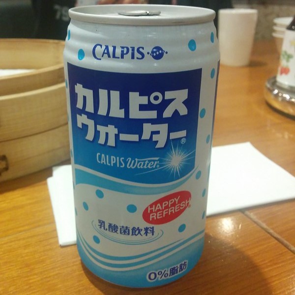 boisson japonaise a base de ferments lactiques, le Calpis