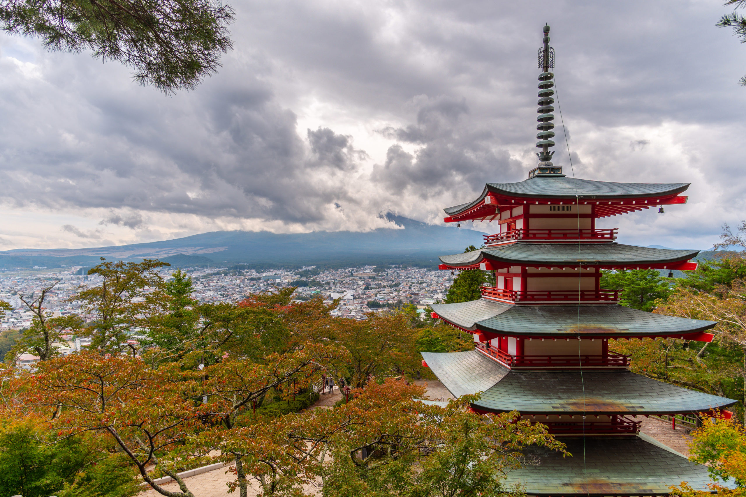 Pagode de Chureito a Chubu