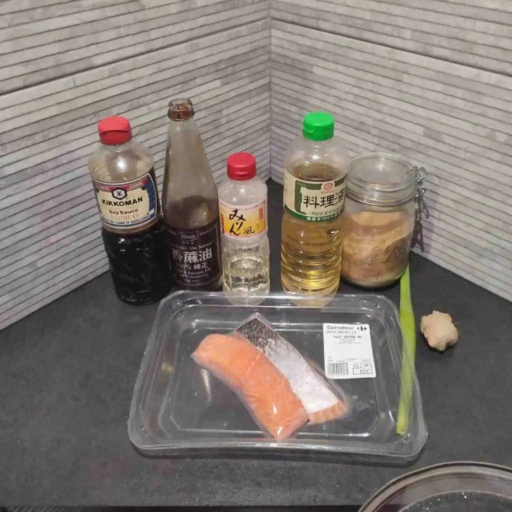 Tout ce qu'il vous faut pour faire du tataki de saumon